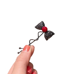 Реактивный Самолет Шпильки-невидимки со стразами из сплава, с имитацией жемчужина бисера, струя, 73 мм