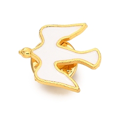 Pigeon Эмалевые булавки, булавки для лацканов из сплава для одежды рюкзака, голубь, 17x19 мм