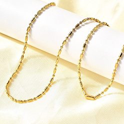 Золотой 2мм 201 ожерелья из нержавеющей стали с цепочкой из шариков, долговечный, стойки покрытие, золотые, 27.56 дюйм (70 см)