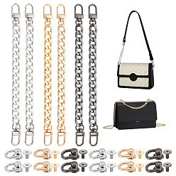 (52) Непрозрачная лаванда Наборы для изготовления пруса своими руками, включая алюминиевые бордюрные цепи ручки для сумок, кнопка с кольцевой головкой из сплава d, стальная отвертка, разноцветные