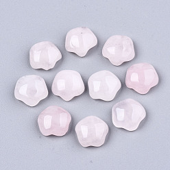 Розовый Кварц Природного розового кварца кабошонов, звезда, 12x12x5.5 мм