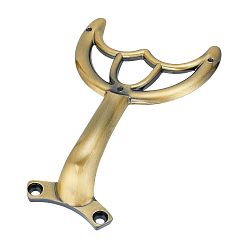 Античная Бронза Опорные стержни для замены кронштейна потолочного вентилятора из сплава, античная бронза, 167x111.5x31 мм