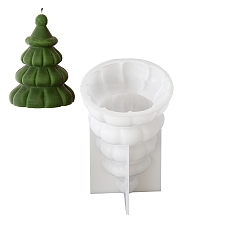 Рождественская елка Рождественская тема diy силиконовые формы для свечей, для изготовления свечей, рождественская елка, 66x94 мм