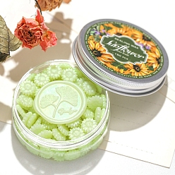 Зелено-Желтый 150 шт. Частицы сургуча, для ретро печать печать, подсолнечник, зеленый желтый, 72x28 мм