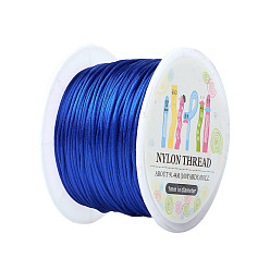 Темно-Синий Нейлоновая нить, для китайского решений узлов, круглые, темно-синий, 1 мм, о 100yards / рулон (91.44 м / рулон), 300 фут / рулон