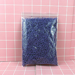 Морской Синий Маленькие шарики из пенопласта, круглые, для изготовления поделок на свадьбу и праздник своими руками, наполнитель подарочной коробки, Marine Blue, 2~4 мм, 7~10 г / мешок