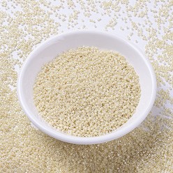 (DB1900) Ivory Ceylon MIYUKI Delica Beads, Cylinder, Japanese Seed Beads, 11/0, (DB1900) Ivory Ceylon, 1.3x1.6mm, Hole: 0.8mm, about 10000pcs/bag, 50g/bag