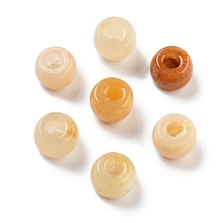 Красный Авантюрин Натурального красного бисера авантюрин, баррель, 8~8.4x5~6.6 мм, отверстие : 2~3.2 мм