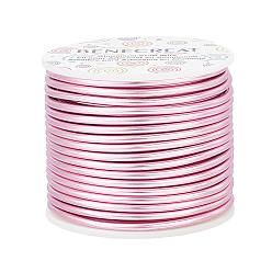 Фламинго Круглая алюминиевая проволока, фламинго, 9 датчик, 3 мм, около 55.77 футов (17 м) / рулон