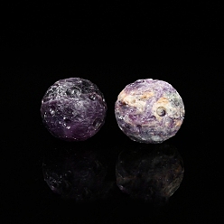 Аметист Природный аметист украшения дисплей, украшение домашнего офиса, круглые, 40 мм