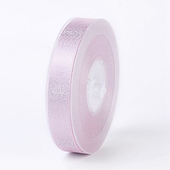 Flieder Doppelseitiges Polyester-Satinband, mit metallisch silberner Farbe, Flieder, 5/8 Zoll (16 mm), etwa 100yards / Rolle (91.44 m / Rolle)