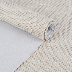 Белый Дым Ткань из полиэстера и льна, поделки товары для рукоделия, серый, 1450x1000x1 мм