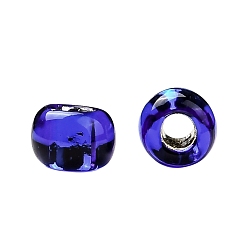 (28) Silver Lined Cobalt TOHO Round Seed Beads, Japanese Seed Beads, (28) Silver Lined Cobalt, 11/0, 2.2mm, Hole: 0.8mm, about 1110pcs/bottle, 10g/bottle