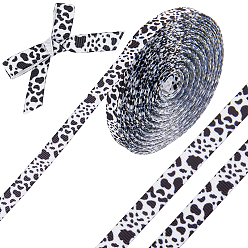 Черный Полиэфирные ленты для шитья и декорирования, чёрные, 3/8 дюйм (10 мм), около 25.00 ярдов (22.86 м) / рулон