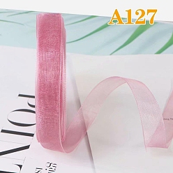 Фламинго Ленты из полиэстера с рюшами, для банта, орнамент одежды, фламинго, 5/8 дюйм (15 мм), около 40.46 ярдов (37 м) / рулон