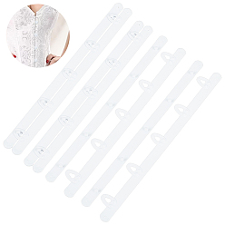 Белый Корсет из нержавеющей стали, застежка на крючок и проушину для корсета, бюстье, талия тренер, белые, 250x12x0.6 мм