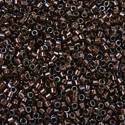 (DB1710) Copper Pearl Lined Olive MIYUKI Delica Beads, Cylinder, Japanese Seed Beads, 11/0, (DB1710) Copper Pearl Lined Olive, 1.3x1.6mm, Hole: 0.8mm, about 10000pcs/bag, 50g/bag