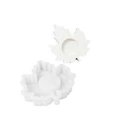 Белый Кленовый лист, свечи своими руками, пищевые силиконовые формы, изготовление ювелирных изделий из эпоксидной смолы, белые, 120x108x23 мм