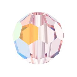 70120 200 Light Rose AB Хрустальные бусины preciosa®, чешский хрусталь, 451 19 602 круглый, 70120 200 светло-розовый ab, 4 мм, отверстие : 1 мм