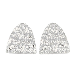 Нержавеющая Сталь Цвет Не тускнеющие 304 подвески из нержавеющей стали, текстурированная подвеска в виде арки, цвет нержавеющей стали, 30x28.5x2.1 мм, отверстие : 2.3 мм