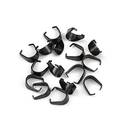 Черный 304 из нержавеющей стали оснастки на поруки, чёрные, 6.5x3.5 мм