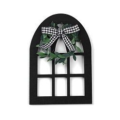 Christmas Wreath Украшения из дерева, украшения для дома, Рождественский венок, 150x100 мм