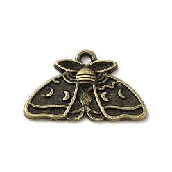 Античная Бронза Сплавочные подвески тибетского стиля, без кадмия и без свинца, моль, античная бронза, 12.5x20x2 мм, отверстие : 1.5 мм, Около 820 шт / 1000 г