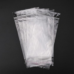 Clear OPP Cellophane Bags, Rectangle, Clear, 19.5x8cm, Unilateral Thickness: 0.035mm, Inner Measure: 14x8cm