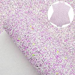 Сливовый Ткани из ПВХ и искусственной кожи, с блеском порошок, поделки товары для рукоделия, слива, 33x20 см