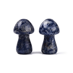 (306FM) Жонкиль матовый с лаймовой подкладкой Натуральная яшма с синими пятнами, демонстрационные украшения из грибов, фигурка для украшения домашнего рабочего стола, 35~37x21~22.5x21~22.5 мм