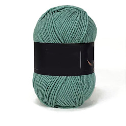 Темный Голубой 4 пряжа из молочного акрилового волокна для тафтинговых ковриков, пряжа амигуруми, пряжа для вязания крючком, для свитера, шапки, носков, детских одеял, темные голубые, 2.5 мм, около 113.74 ярдов (104 м) / моток