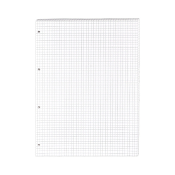 Blanc Floral 60 pièces de papier de remplacement rectangulaire à trous, papier à relier, floral blanc, 4mm, Trou: 290x210x0.1mm