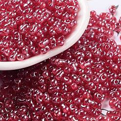 Камелия Бисер из стекла , прозрачные цвета блеск, арахис, камелия, 2~2.5x4x2 мм, отверстие : 0.8~0.9 мм, Около 15000 шт / фунт