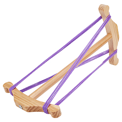 Белый Навахо 1 Инструмент для вращения из сосновой древесины, моталка для пряжи, инструмент для самостоятельной работы с шерстяной фаской, навахо белый, 40.5x21x2 см