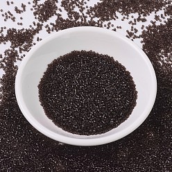 (DB0715) Transparent Root Beer MIYUKI Delica Beads, Cylinder, Japanese Seed Beads, 11/0, (DB0715) Transparent Root Beer, 1.3x1.6mm, Hole: 0.8mm, about 2000pcs/bottle, 10g/bottle