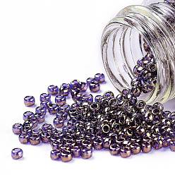 (325) Gold Luster Light Tanzanite Тохо 11/0 круглые бусины, японский бисер, (325) золотой блеск светлый танзанит, 11/0, 2.2 мм, отверстие : 0.8 мм, Около 1110 шт / 10 г