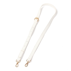 Белый Ремешок для сумки из искусственной кожи, с поворотными застежками сплава, аксессуары для замены сумок, белые, 133x1.85x0.25 см