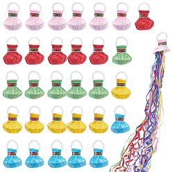 (52) Непрозрачная лаванда Лента для ручного разбрасывания, реквизит для вечеринок, свадебных торжеств, украшений., разноцветные, 85~95x56~57 мм
