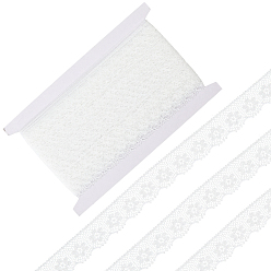 Белый Отделочные ленты из полиэфирного кружева, аксессуары для одежды, белые, 1/2 дюйм (13 мм)