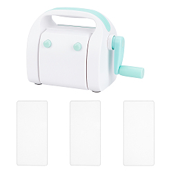 Небесно-голубой Diy высекальная машина для тиснения ремесло резак, ручная резка бумаги тиснение углеродистая сталь нож пресс-форма бумага искусство машина, детские игрушки, голубой, 237x125x184 мм