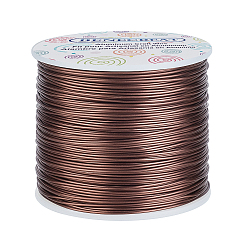 Верблюжий Алюминиевая проволока, матовый эффект, верблюжие, 18 датчик, 1 мм, около 150 м / рулон