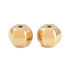 Настоящее золото 14K 304 из нержавеющей стали бусы, фонарь, реальный 14 k позолоченный, 7x9 мм, отверстие : 1.6 мм