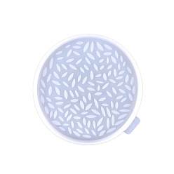 Круглые Подставка для подставок своими руками, пищевая силиконовая форма, формы для литья смолы, для уф-смолы, изготовление изделий из эпоксидной смолы, белые, круглые, 105x10 мм