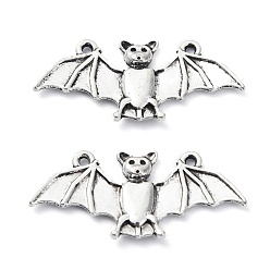Bat Подвески из сплава в тибетском стиле , для Хэллоуина, без свинца и без кадмия, летучая мышь, 15x33x2 мм, отверстие : 1.2 мм, 541 шт / 1000 г