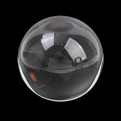 Прозрачный Стеклянный хрустальный шар, орнамент для гадания по фэншуй, круглые, прозрачные, 49.5 мм