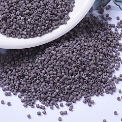 (DB1062) Matte Metallic Purple Sage Gold Iris MIYUKI Delica Beads, Cylinder, Japanese Seed Beads, 11/0, (DB1062) Matte Metallic Purple Sage Gold Iris, 1.3x1.6mm, Hole: 0.8mm, about 2000pcs/bottle, 10g/bottle