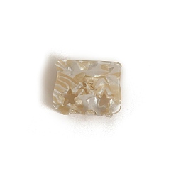 пшеница Заколки для волос с когтями из ацетата целлюлозы (смола), аксессуары для волос для женщин и девочек, цвет пшеницы, 47x35 мм