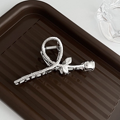 Цветок Сплав клипы коготь волос, аксессуары для волос для женщин и девочек, цветок, 110 мм