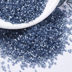 (DB1882) Silk Inside Dyed Bayberry AB MIYUKI Delica Beads, Cylinder, Japanese Seed Beads, 11/0, (DB1882) Silk Inside Dyed Bayberry AB, 1.3x1.6mm, Hole: 0.8mm, about 100000pcs/500g
