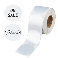 Серебро Рулоны самоклеящихся ПВХ-наклеек, этикетки наклейки, серебряные, 50 мм